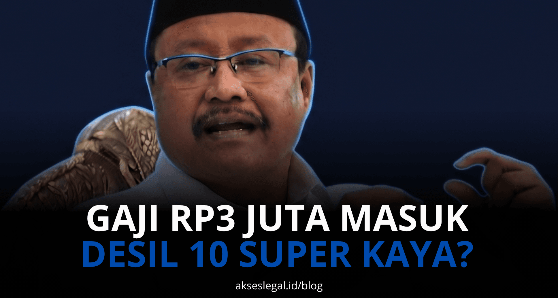 Gaji Rp3 Juta Masuk Desil 10 Super Kaya?